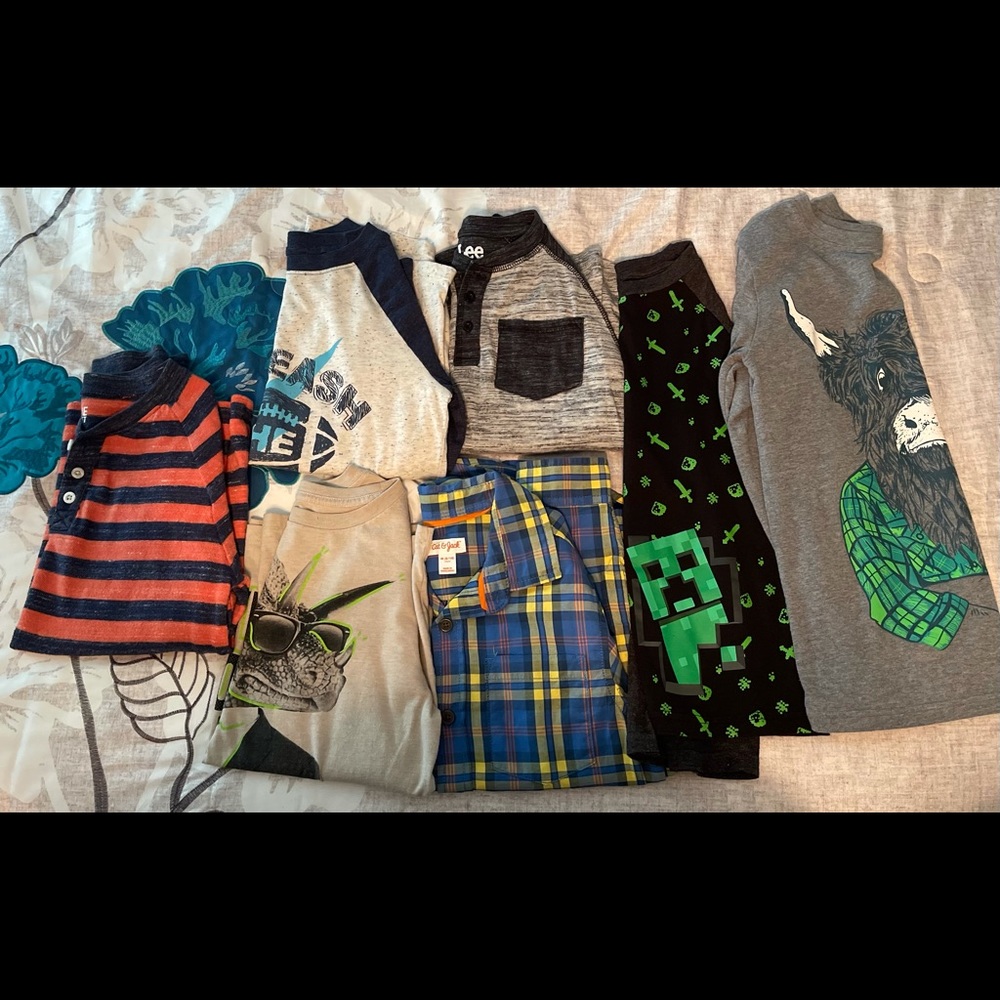 Boys long sleeve - lot of 7